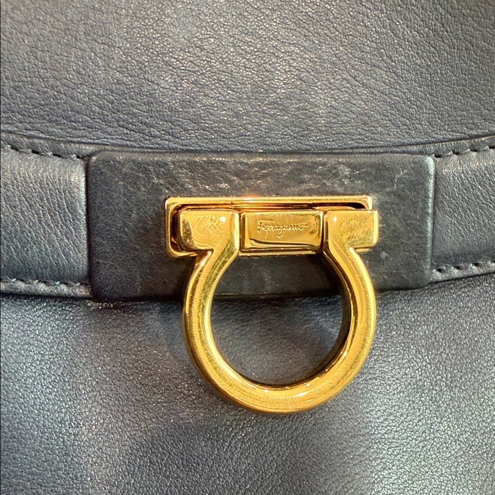 Salvatore Ferragamo Soft Sofia Leather Handbag - Picture 10 of 11